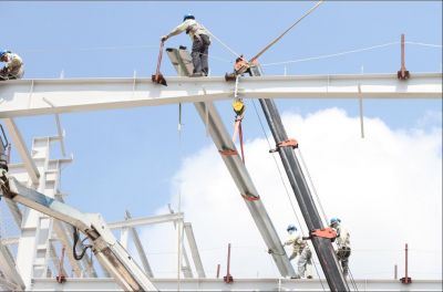 Gíam sát an toàn lao động lắp dựng kết cấu kèo thép
